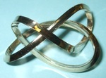 Bronze Mobius Figure 8 Knot, Figure 1
