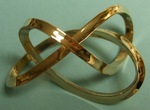 Bronze, Mobius Figure 8 Knot, Figure 2