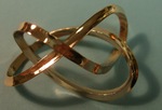 Bronze Mobius Figure 8 Knot, Figure 3