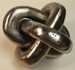 Iron Borromean Rings Sculpture, Figure 1