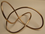 Bronze Rod Figure 8 Knot, Figure 1