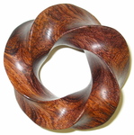 Cocobolo Wood (4,5) Torus Knot. Figure 5