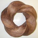 Timborana Wood Torus Knot, Figure 2