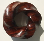 Cocobolo Wood (4,5) Torus Knot, Figure 7