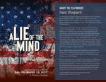 A Lie of the Mind Program Spread