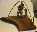 Bronze Hypocycloid Trefoil, Figure 1 by Alex J. Feingold