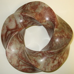 Alabaster Torus Knot, Figure 1 by Alex J. Feingold