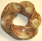 Alabaster Torus Knot, Figure 3 by Alex J. Feingold