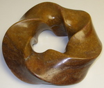 Alabaster Torus Knot, Figure 6 by Alex J. Feingold