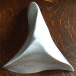 Carara Marble Tetrahedra, Figure 4 by Alex J. Feingold