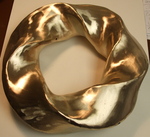 Bronze (3,5) Torus Knot, Figure 7 by Alex J. Feingold