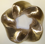 Bronze (3,5) Torus Knot, Figure 14 by Alex J. Feingold