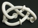 Plastic Figure 8 Knot and Sliding Tori, Figure 1 by Alex J. Feingold