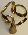 Bronze Spherical Ribbon by Alex J. Feingold