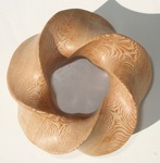 Sycamore Wood (3,5) Torus Knot, Figure 1 by Alex J. Feingold