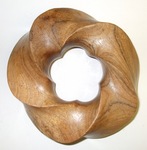 Amazakoue Wood (3,5) Torus Knot, Figure 1 by Alex J. Feingold
