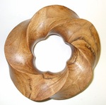 Amazakoue Wood (3,5) Torus Knot, Figure 2 by Alex J. Feingold