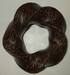 Black Palm Wood (3,5), Torus Knot, Figure 2 by Alex J. Feingold