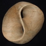 Maple Ambrosia version of the Friedman Figure 8 Knot, made from a block of size 3"x6"x6" by Alex J. Feingold