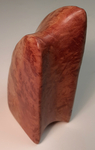 Abstract sculpture, Australian Red Coolibah Burl, Figure 1 by Alex J. Feingold