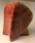 Abstract sculpture, Australian Red Coolibah Burl, Figure 2 by Alex J. Feingold