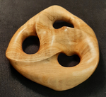 Maple Ambrosia Trefoil Knot, Figure 3 by Alex J. Feingold