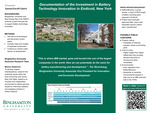 Documentation of the Investment in Battery Technology Innovation in Endicott, New York