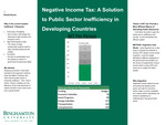 Negative Income Tax: An Answer to Public Sector Inefficiency in Developing Countries