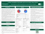 Caffeine Consumption, Sleep Quality and Exercise Among College Students