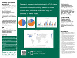 Speech Perception and ADHD by Emily Espinel